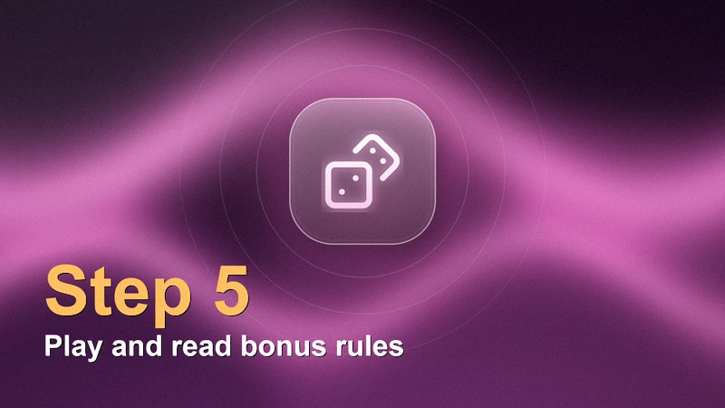 Step 5 play at a crypto casino and read bonus wagering rules before you claim offers